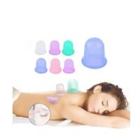 China LFGB Reusable Electronics Silicone Case Vacuum Massage Cupping Cup Nontoxic factory