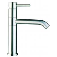 China Factory supply stainless steel  bathroom sink tap deck mounted inossidabile single handle water wash hand baño grifo for sale