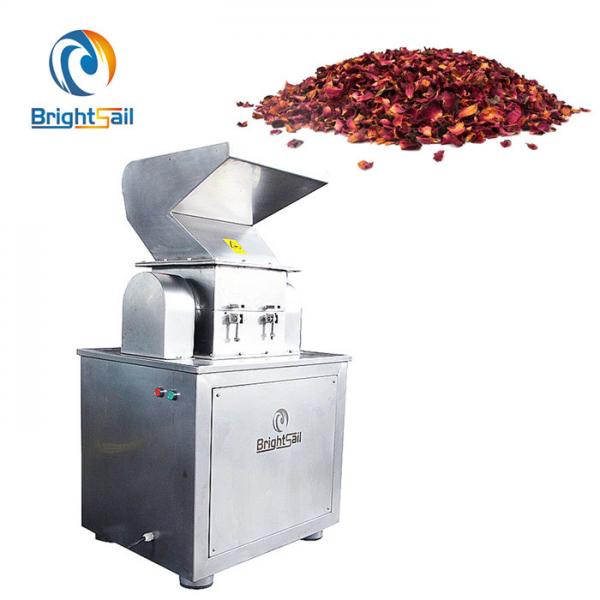 Quality Tea Leaves Crusher Machine Dry Hibiscus Flowers Pieces Powder Grinder Machine for sale