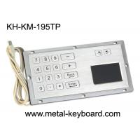 China CE / ROHS / FCC Rugged Touchpad Keyboard , water proof kiosk keypad with touchpad factory
