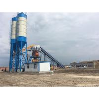 China 90m3 Engineering Construction Machinery Ready Mix Concrete Portable Silo Cement Batching Plant factory