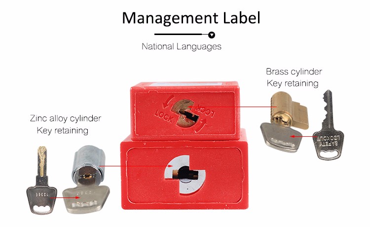 Factory sales Mini Industrial Master lock Safety Padlock