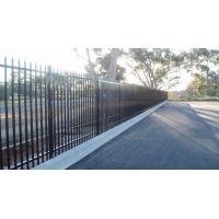 China Tubular Garrison Fence / Australia Security Commerical Garrison Fence Panel / Black Garrison Fence for sale