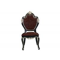 China Generous Solid Wood Sponge European Dining Chairs for sale