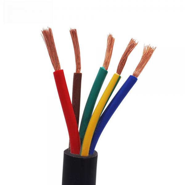 Quality RVV Heatproof Multi Strand Flexible Cable , Multi Core Copper Wire For for sale