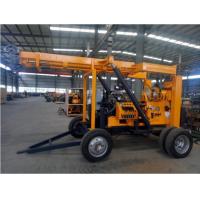 China Low Price XYX-3 Wheeled Walking Water Well Drilling Rig Mine Drilling Rig Machine for sale