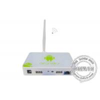 China Android OS WIFI Digital Signage Media Player Box With Remote Control Software , 3G Optional factory