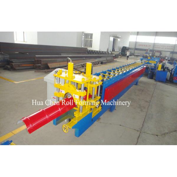Quality 3 Phase 400mm Color Steel Sheet Cap Forming Machine / Roll Form Equipment for sale
