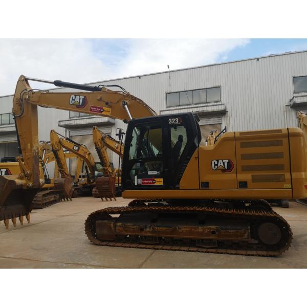 Quality CAT 323 Used Crawler Excavator 117kw Engine Power 2020 Manufacture for sale