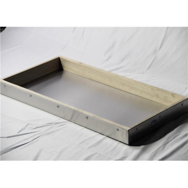 Quality 600x400x50mm Aluminium Steel 0.7mm Flat Baking Tray for sale