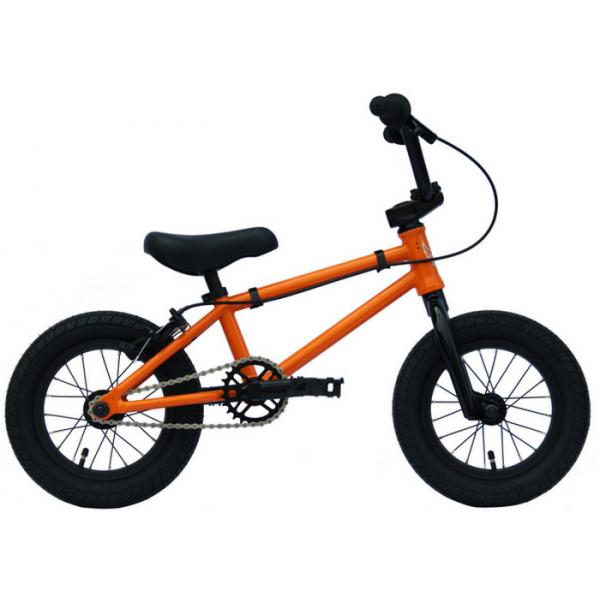 Quality Freestyle Custom Bmx Bikes Steel Frame Steel Fork Wheel Size 12 " For Children for sale
