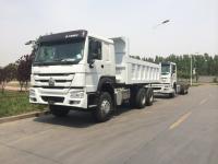 China Loading Capacity 25 Ton Dump Truck 336HP Construction Use With Heavy Duty Axles factory