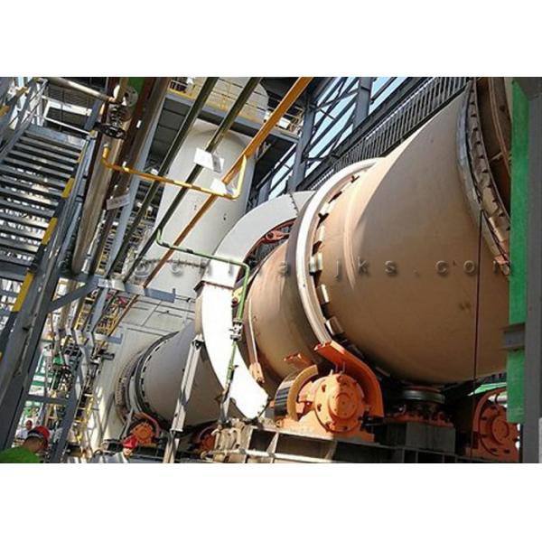 Quality Solid Hazardous Waste Incineration Rotary Kiln 100t/D for sale