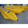 China Air Welded Inflatable Banana Boat Inflatable Water Toys 0.9mm PVC Tarpaulin factory