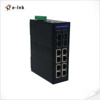 China Metal Case Industrial Ethernet POE Switch 8x10/100/1000M Ethernet RJ45 Ports factory