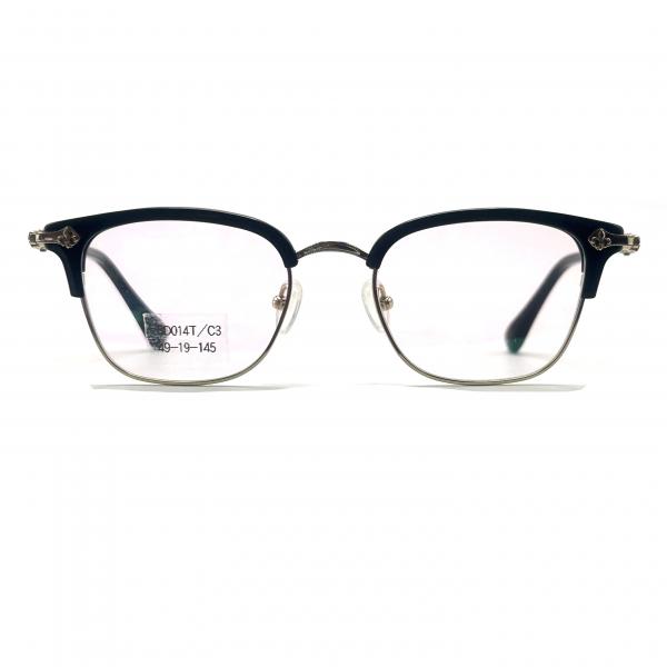 Quality BD014T Round Optical Reading Glasses Vintage Style Anti Blue Light For Woman for sale