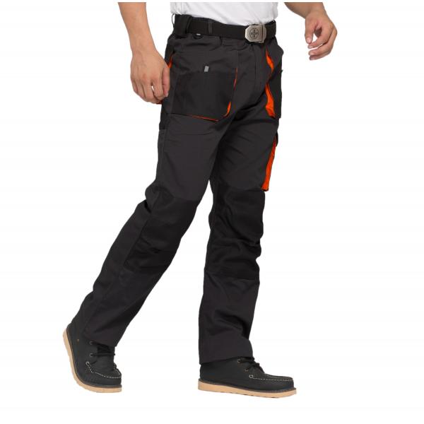Quality Canvas Work Uniform Pants / Heavy Duty Work Trousers Reinfored With Oxford 600D for sale