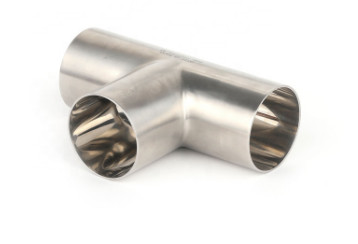China 1/2-12 Od Stainless Steel Tees SMS Weld Tube Fittings factory