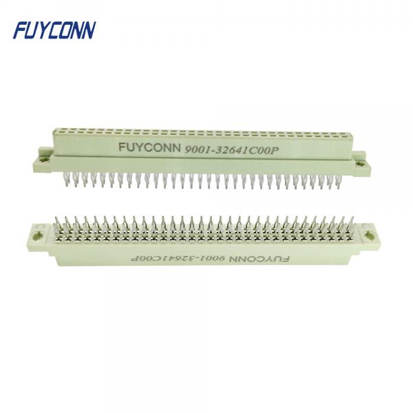 Quality Female DIN41612 Connector 2Rows 16pin 32pin 64pin Solderless PCB Eurocard for sale