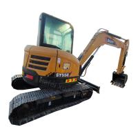 China SY55U In 2021 Used Sany Excavator V2607-DI Engine Model And Low Total Cost Of Ownership factory