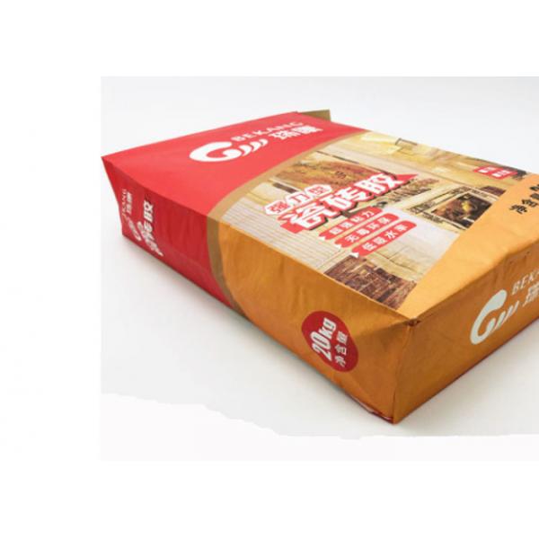 Quality Building Materials Cement Packaging Paper Bags Strong Load Bearing Good for sale