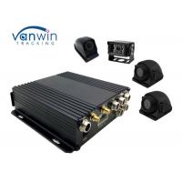 China 4CH mini camera 720P SD card truck security mobile dvr gps 3g wifi 4g bus car truck with oil sensor MDVR for sale