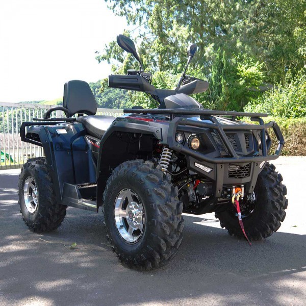 Quality Single Cylinder Four Wheel ATV 400cc 4 Wheeler Quads With 4*4 F/R Independent for sale