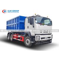 China 22m3 Hook Lift Bin Garbage Truck With Roll Off Open Top Container factory