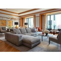 Quality ODM Commercial Hotel Living Room Furniture Fabric Sofa for sale