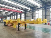 China Leaaf Spring Suspension Terminal Trailer factory