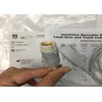 Quality M1669A Interllivue Reusable 3 Lead ECG Cable aAMI/IEC 2.7M TPU Material for sale