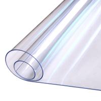 China Ribbed Clear Transparent PVC Sheet Panel Film 6mm Cutting Customized factory
