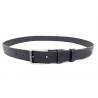 China Single Prong Buckle Men 's Adjustable Leather Belts  1 3/8''   Trim To Fit factory