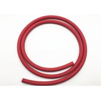 China Red Fabric Braided Compressed Air Hose / Flexible Rubber Hose B.P 900psi factory