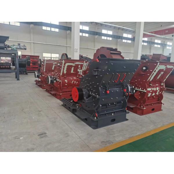Quality 30 - 70 TPH Hammer Crusher Machine Industrial Rock Stone Gold Mining Hammer Mill for sale
