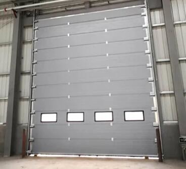 Quality SD4600 Insulated Sectional Doors Color Coated Steel Material CE ISO9001 for sale