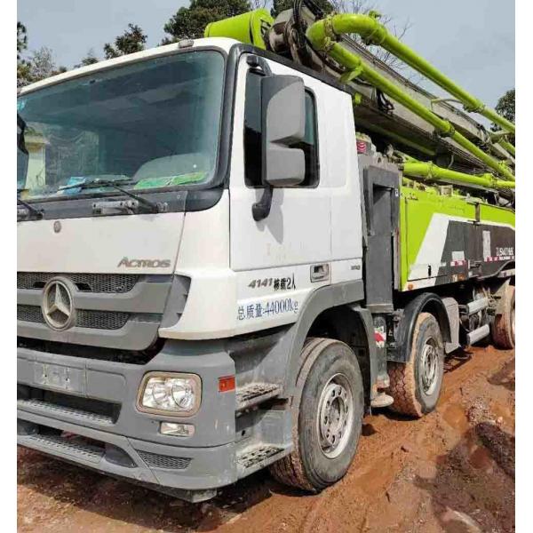 Quality 56M Concrete Pump Truck With Boom Used ZLJ5440THBK 56X-6RZ Model for sale