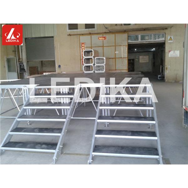 Quality With Stair Disassembly Aluminum Stage Platform Performance Plywood 750kg / M2 for sale
