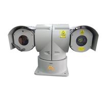 China Car Mounted PTZ Laser Camera / Cooled Thermal Camera 30X Optical Zoom For Police Patrol factory