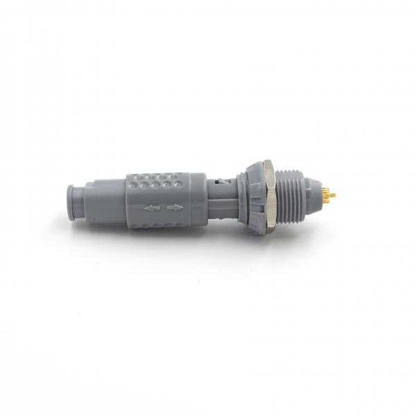 Quality Push Pull Type Connector 6 Pin Self Locking IP50 Connector Plug And Socket for sale