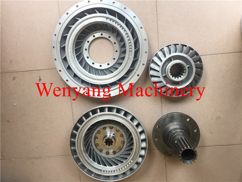 China wheel loader transmission spare parts Shantui torque converter YJ315S-4 factory