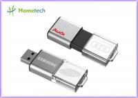 China Slide USB light acrylic, 3D logo laser Engraving Logo Fast Write / Read Speed factory