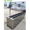 China Mobile Ultrasonic Blind Cleaning Equipment Castor 10 Foot Long Curtain Washing Machine factory