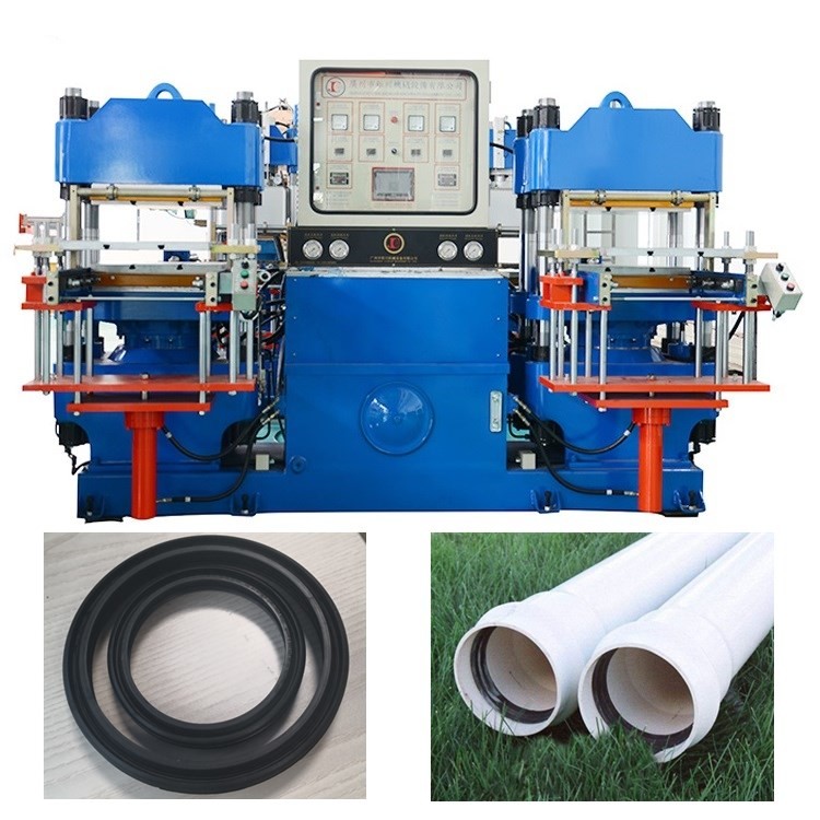 China China Factory Price Pressure Pipes And Fittings Rubber Seal Making Machine EPDM Seal Ring/Vulcanizing Hot Press Machine factory