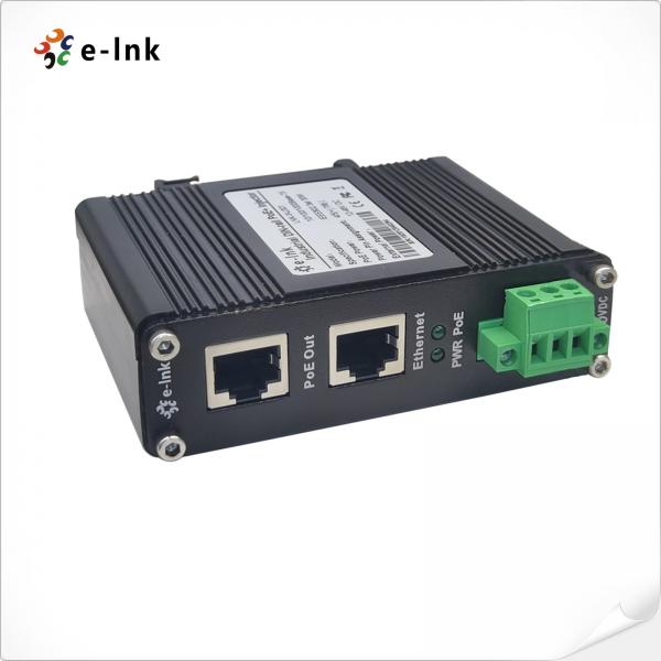 Quality 80~320vdc Power Input 36W Industrial Gigabit Poe Injector for sale