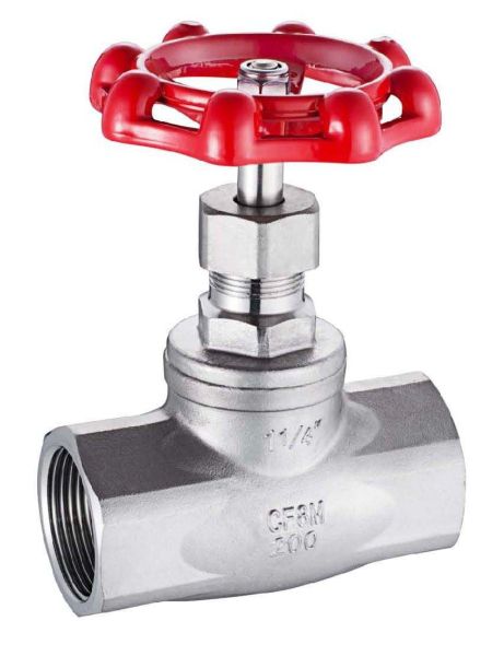 screwed end full port globe valve , stainless st