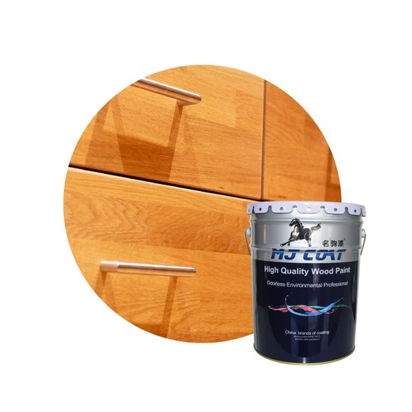 Quality High Solids Polyurethane Wood Paint Clear Coat For Painted Wood for sale