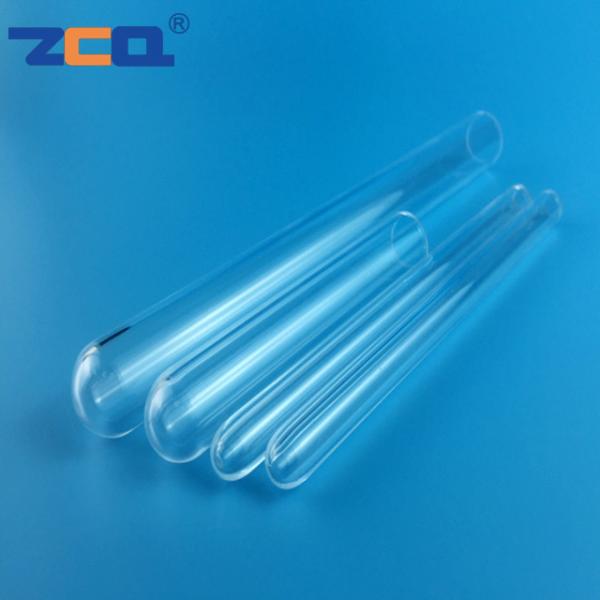 Quality Laboratory Test Tube Borosilicate Glass Tube Smooth Round Bottoms fully annealed for sale