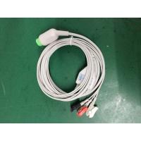 China Kontron 3-lead ECG cable ,  clip type factory