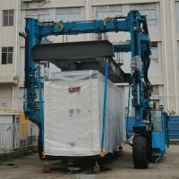 Quality Blue 60T Straddle Carrier Crane Customized Container Lift Trailer for sale